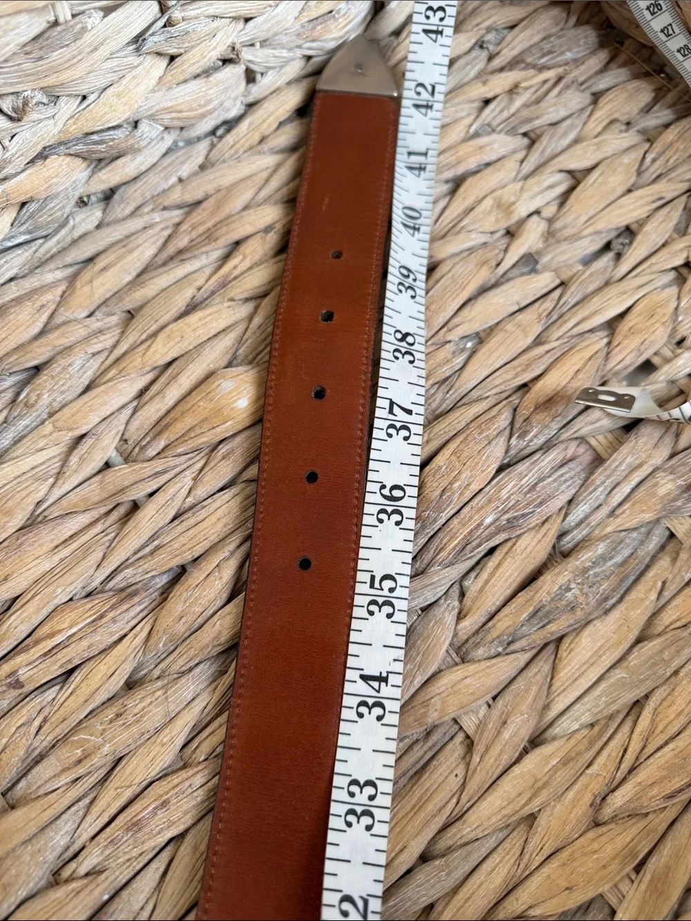 Croc-Embossed Dark Brown Leather Belt with Silver Buckle - Men